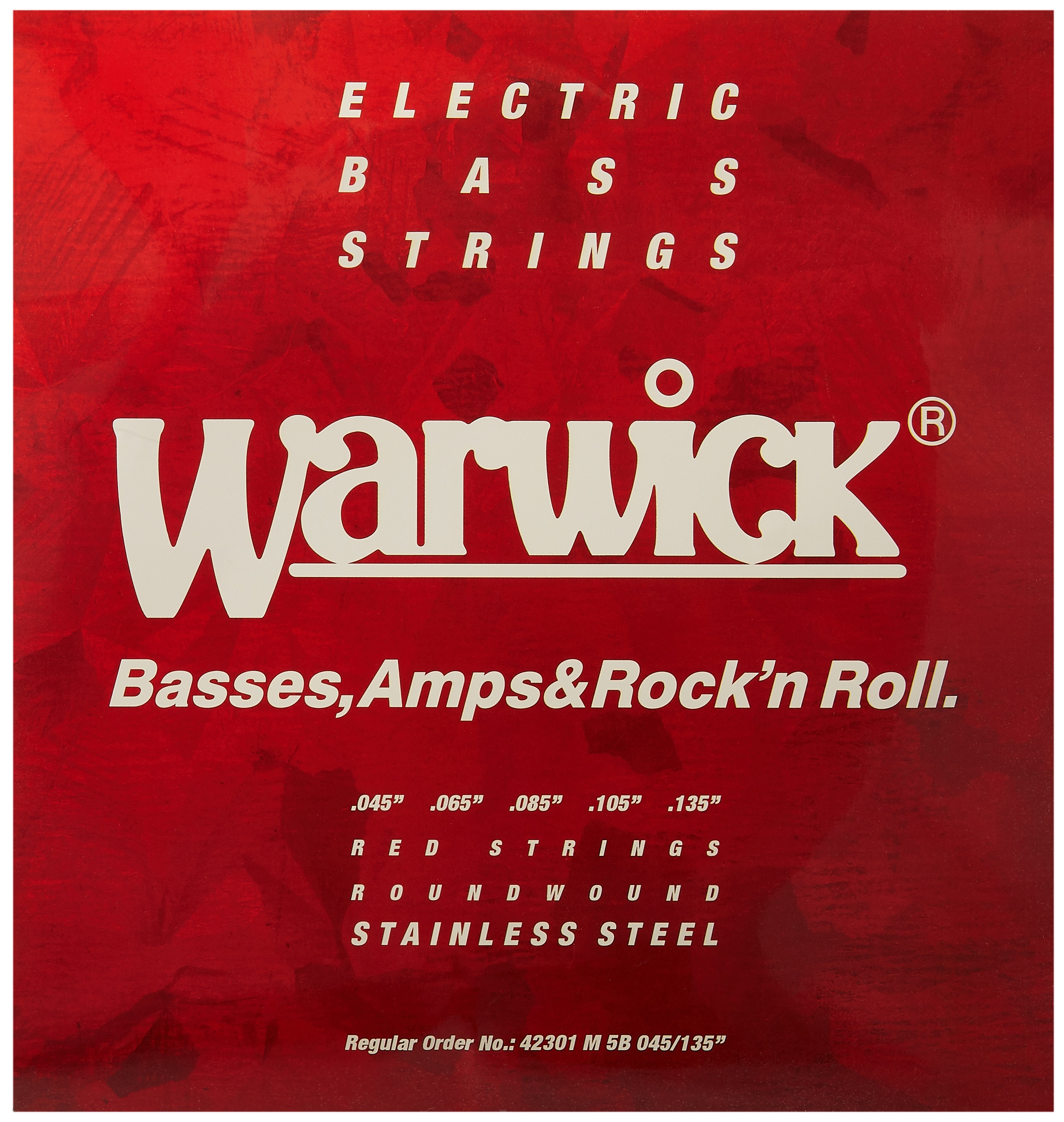Fotografie Warwick 42301 - Red Label 5-string Set M - .045 - .135 Warwick