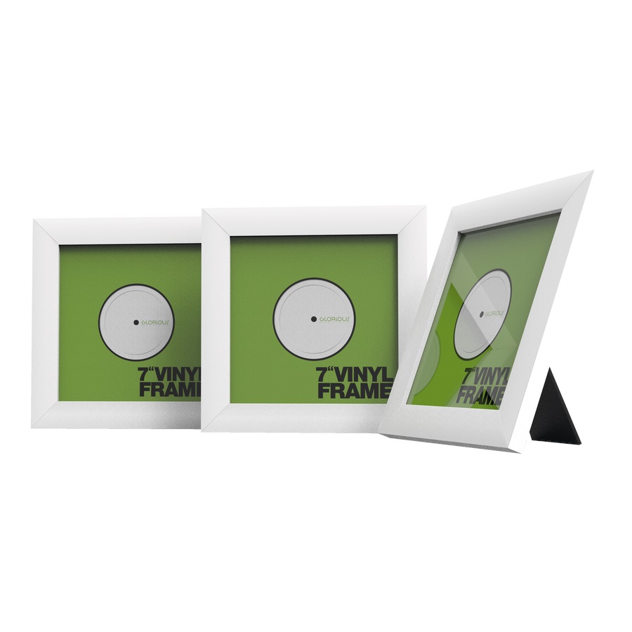 Glorious Vinyl Frame Set 7" White