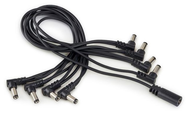 Fotografie Rockboard Flat Daisy Chain Cable - 8 Outputs, Angled