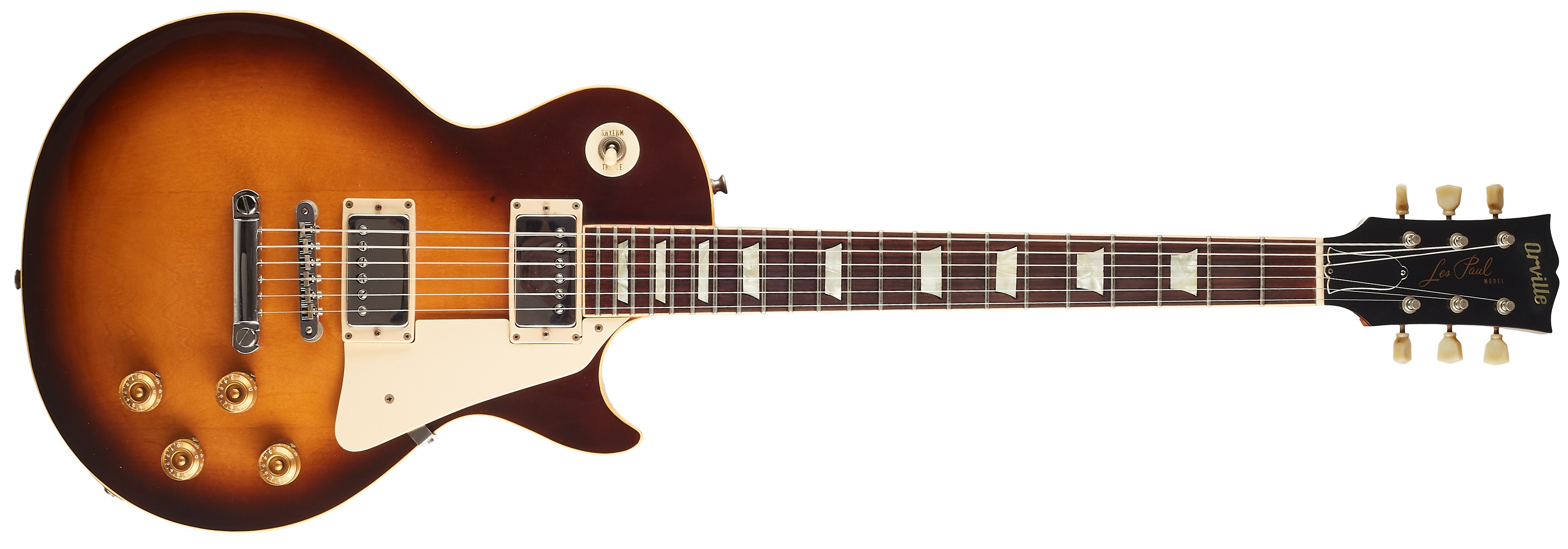 Orville 1990 Les Paul Standard Tobacco Burst