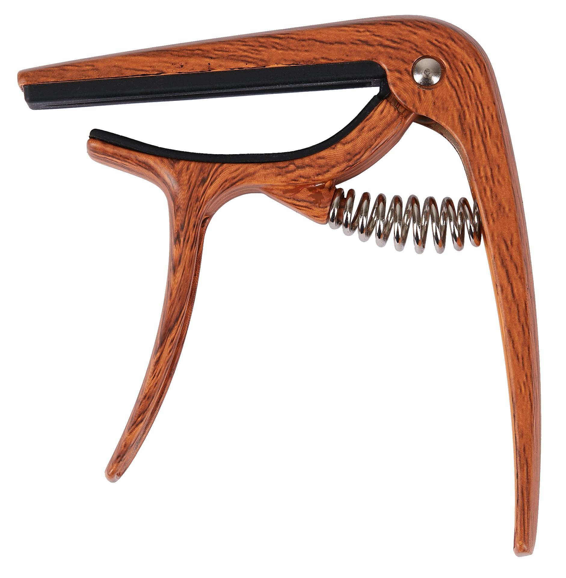 Fotografie Guitto GGC-04 Metal Capo Classical Wood