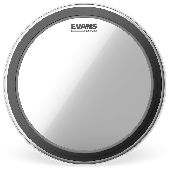 Evans 18" EMAD2 Clear