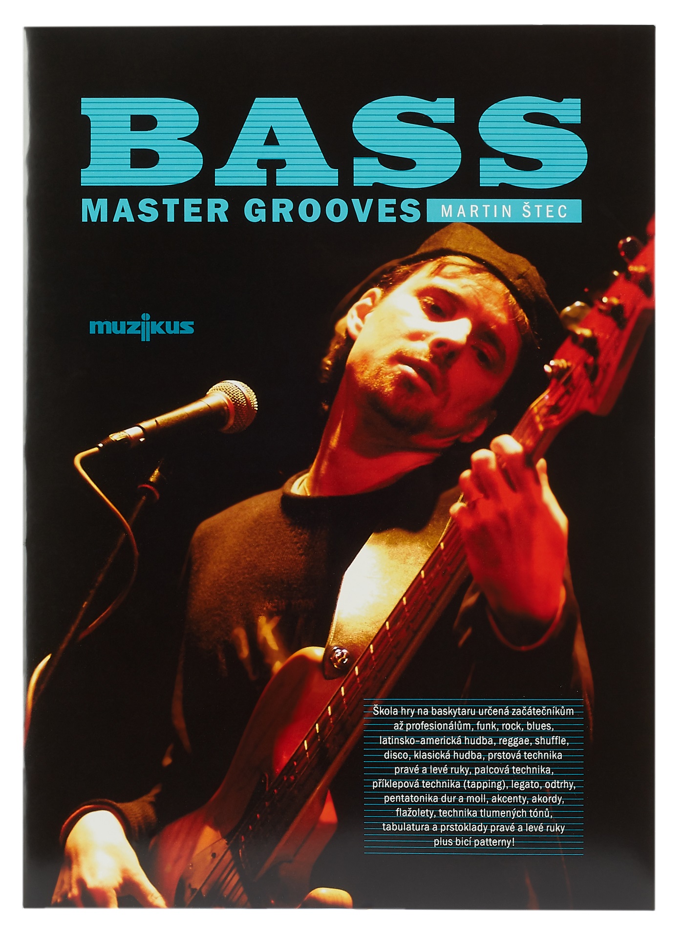Muzikus Bass Master Grooves - kniha s CD - Martin Štec