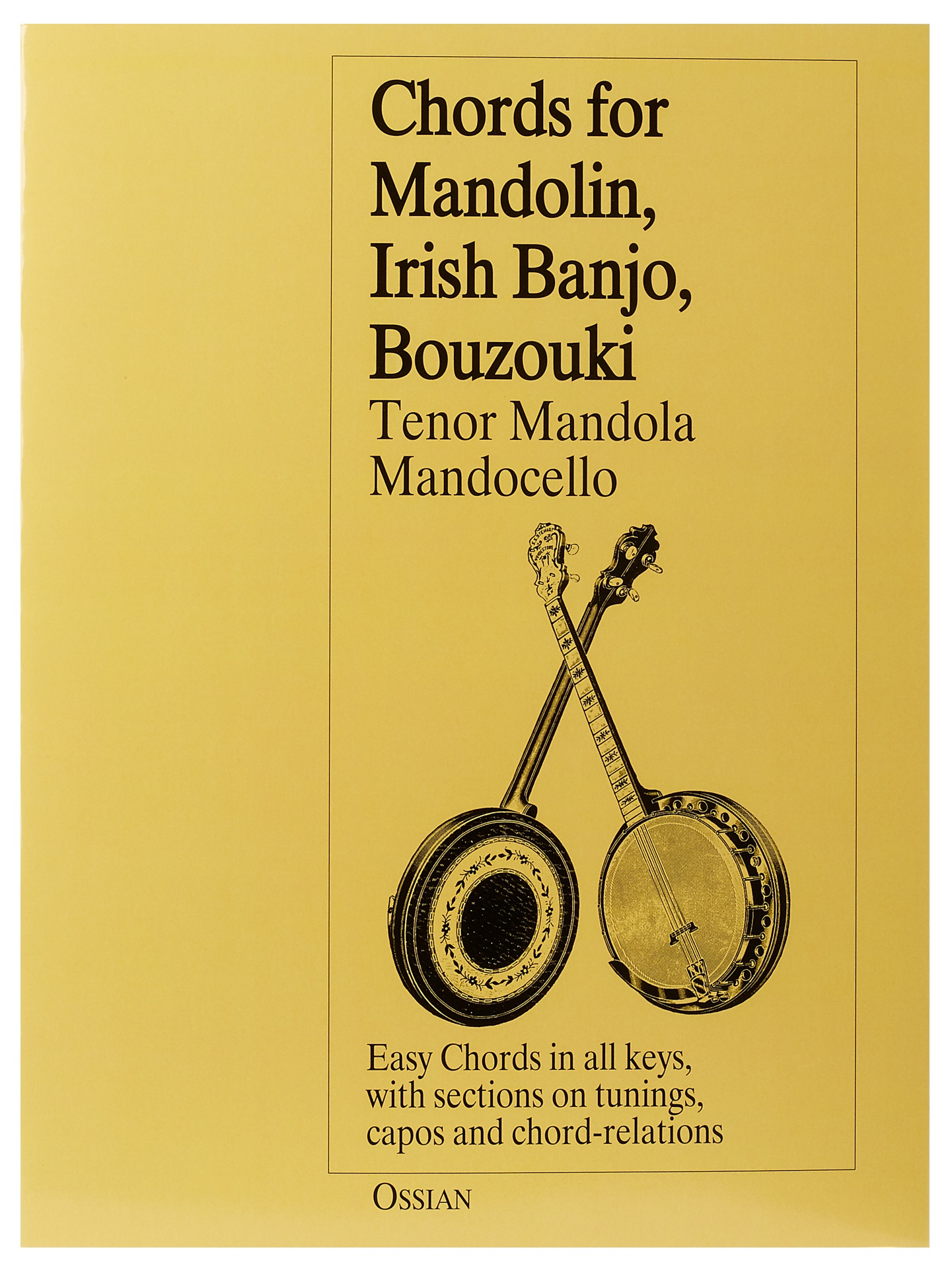 Fotografie MS Chords For Mandolin, Irish Banjo, Bouzouki, Tenor Mandola, Mandocel