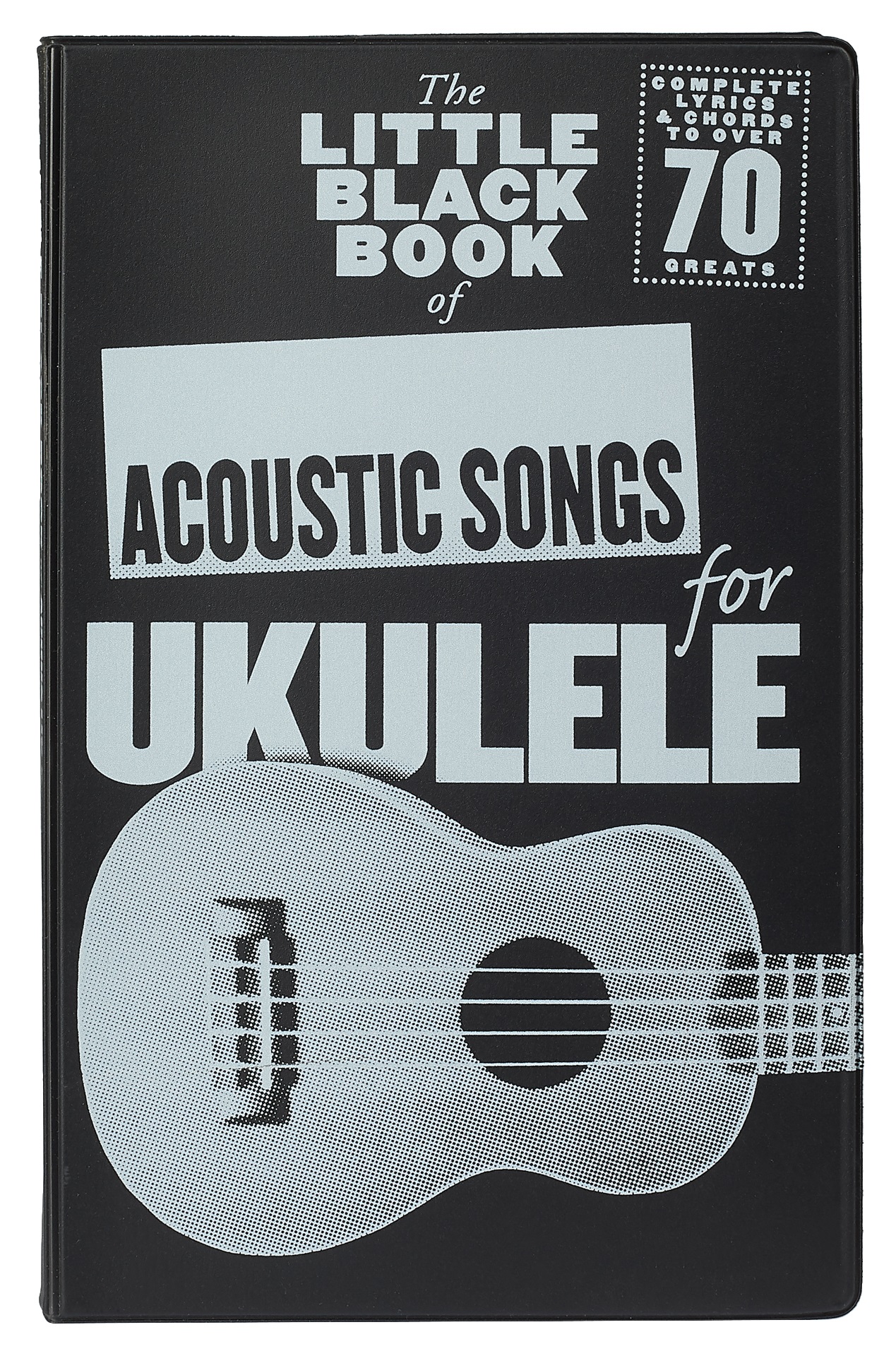 Fotografie Music Sales The Little Black Songbook: Acoustic Songs For Ukulele