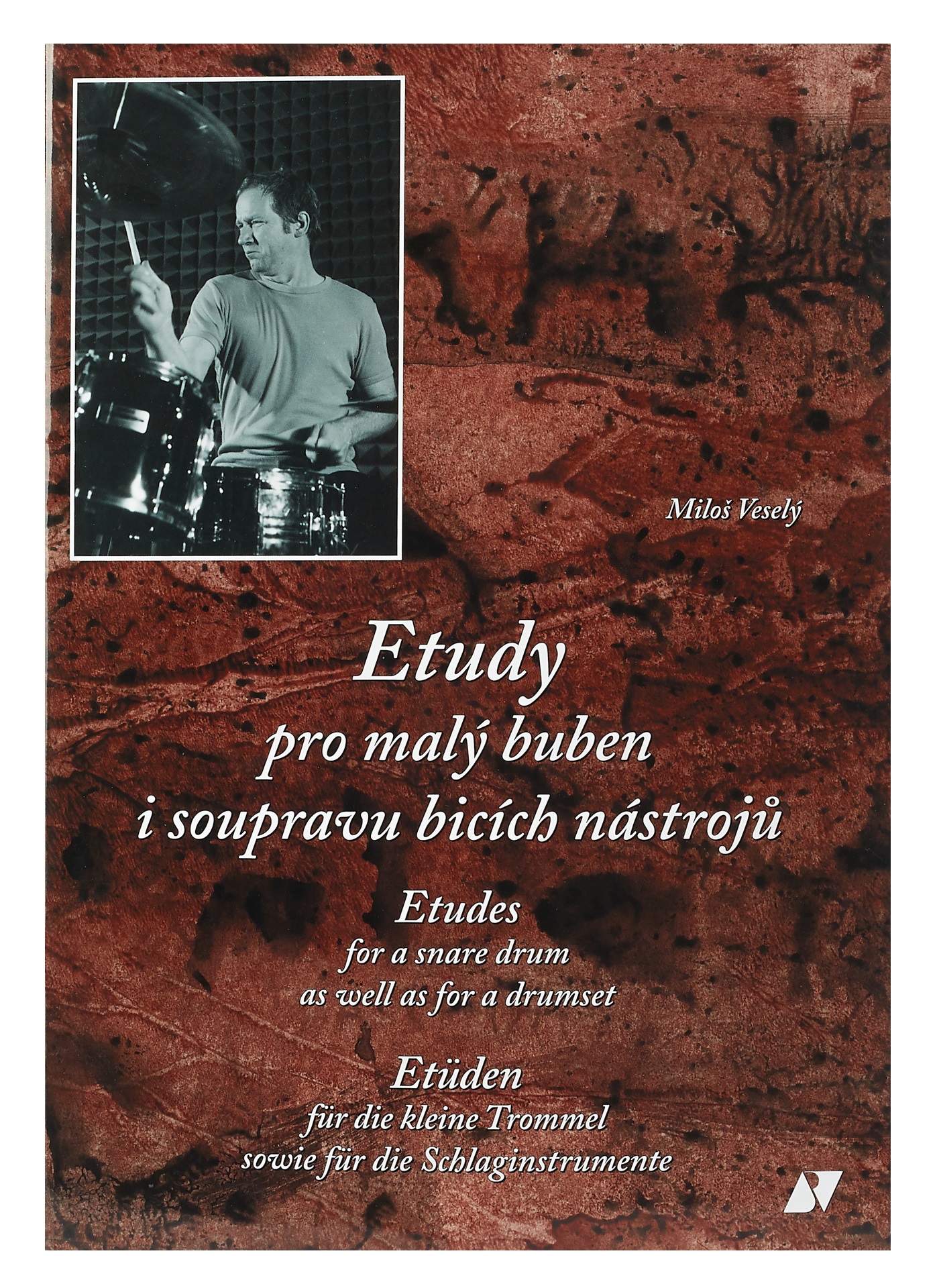 KN Etudy pro malý buben i soupravu bicích nástrojů - kniha s CD - Milo