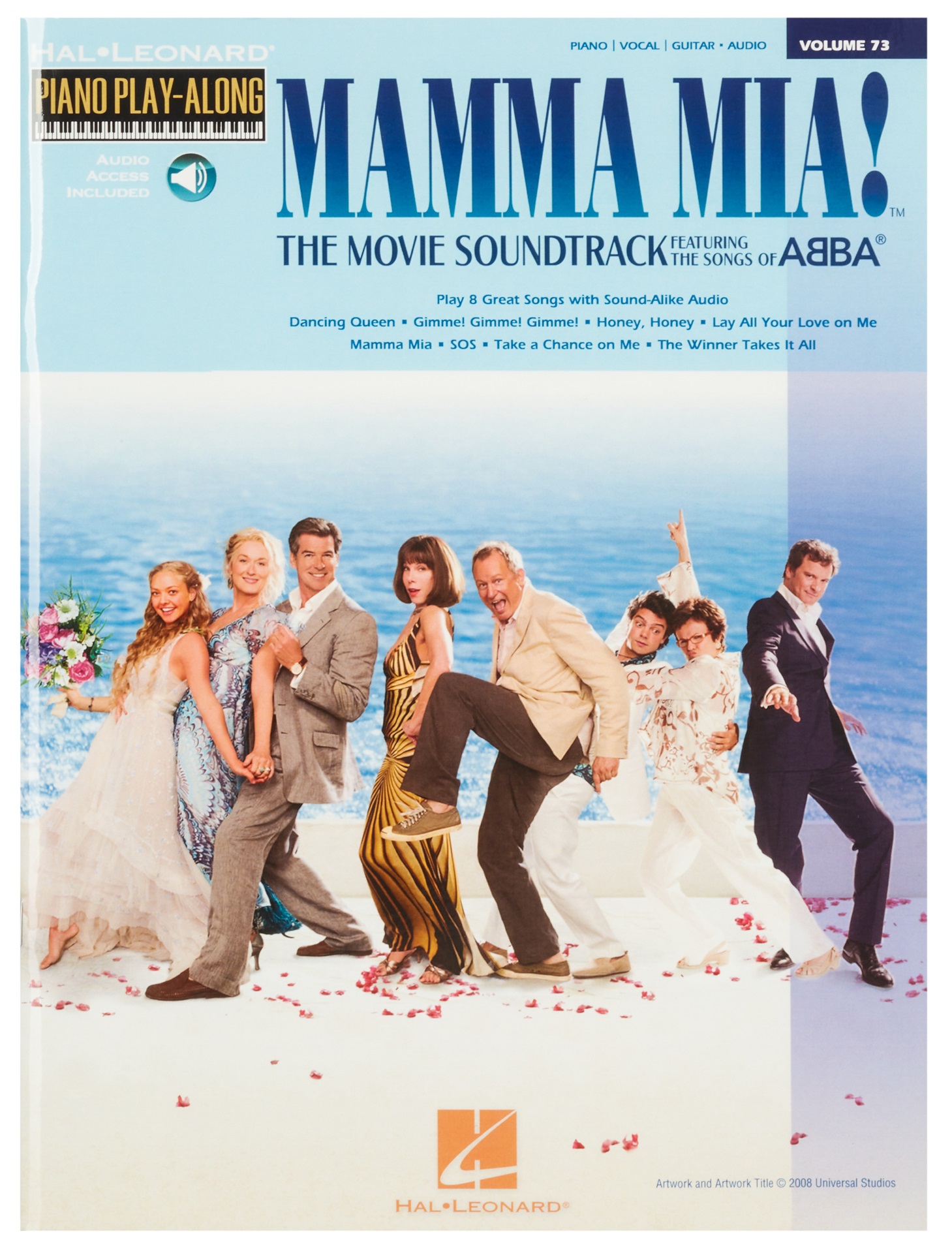 Fotografie MS Piano Play-Along Volume 73: Mamma Mia! The Movie Soundtrack
