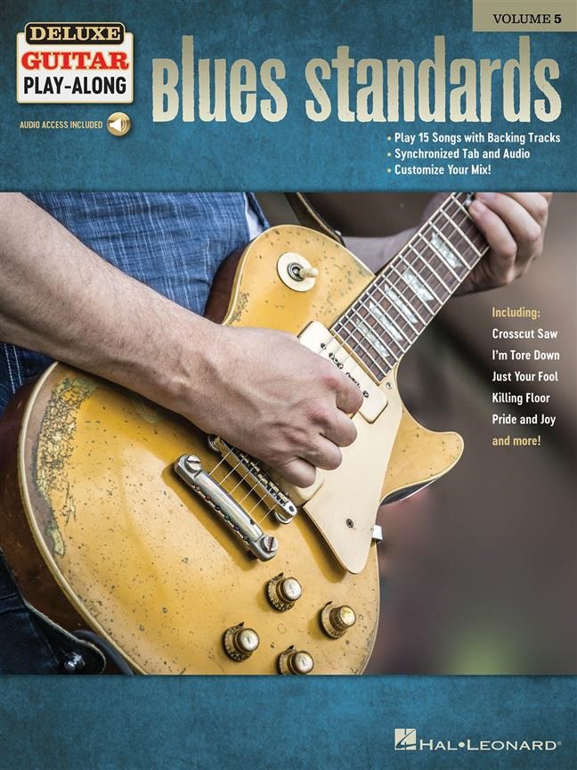 Fotografie MS Deluxe Guitar Play-Along: Blues Standards