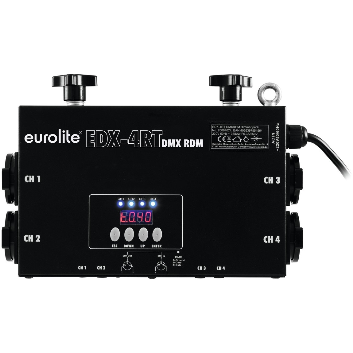 Eurolite EDX-4RT DMX RDM