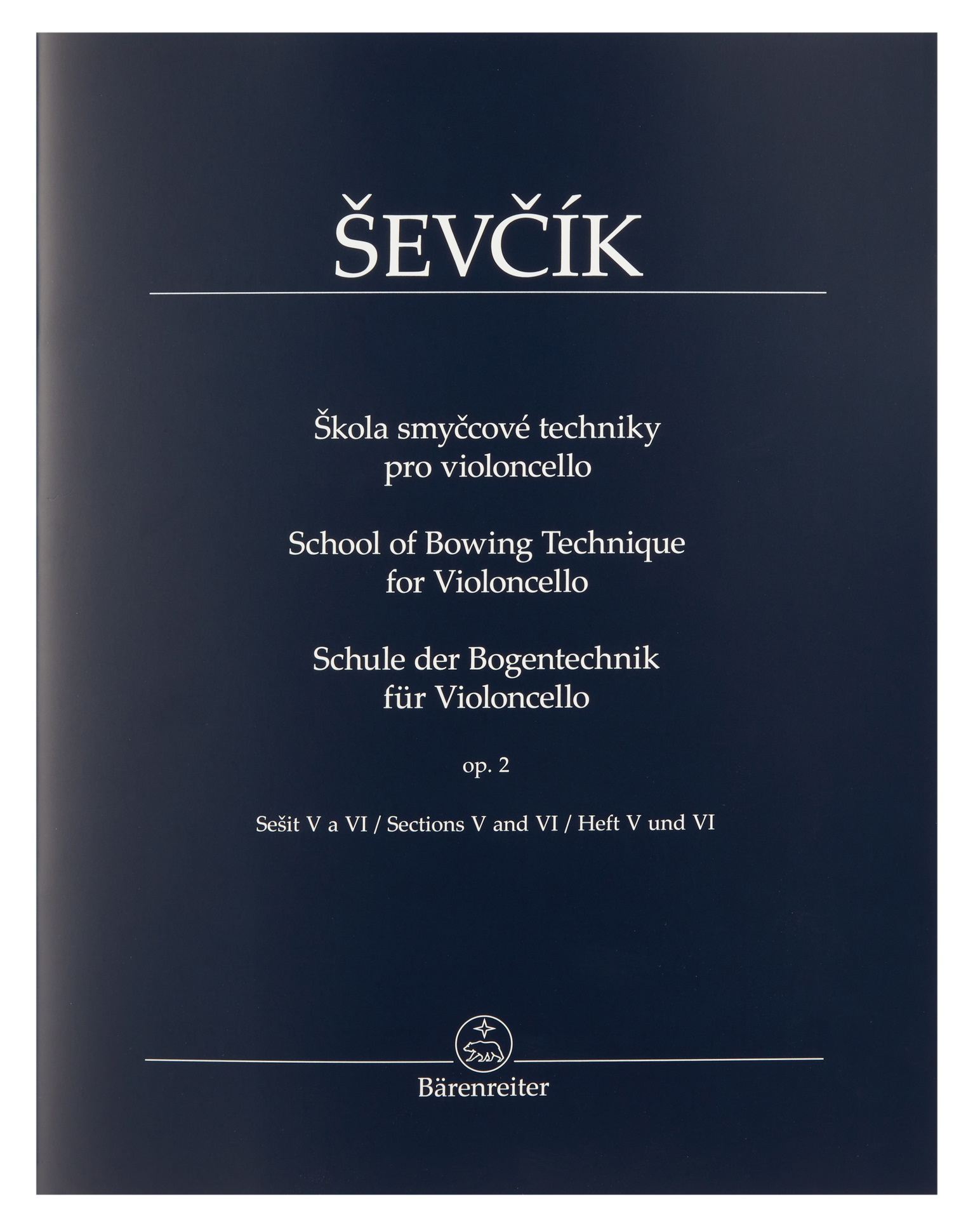 Fotografie MS Škola smyčcové techniky pro violoncello op. 2, sešit V a VI - Otaka