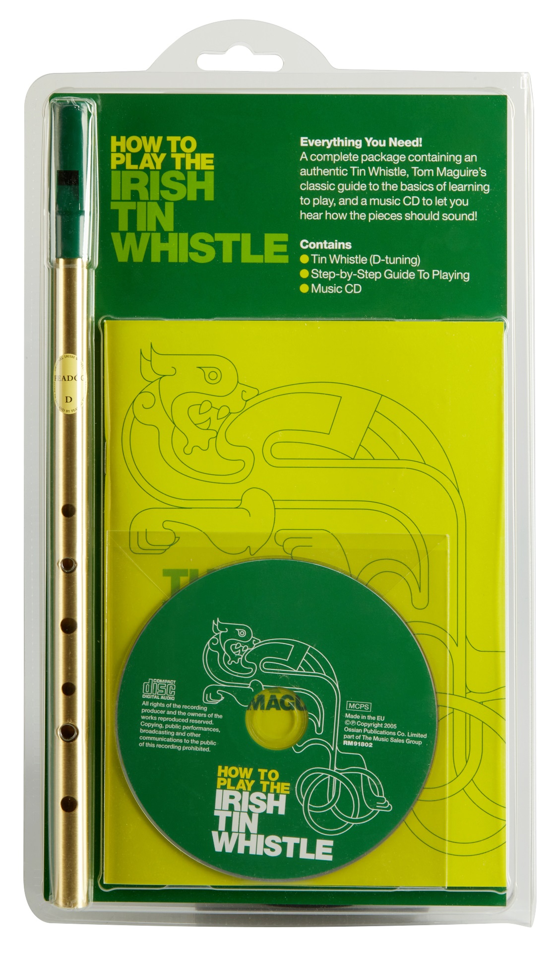 Fotografie MS How To Play The Irish Tin Whistle Triple Pack