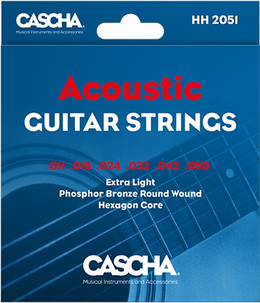 Fotografie Cascha HH 2051 Premium Guitar Strings for Acoustic Guitars