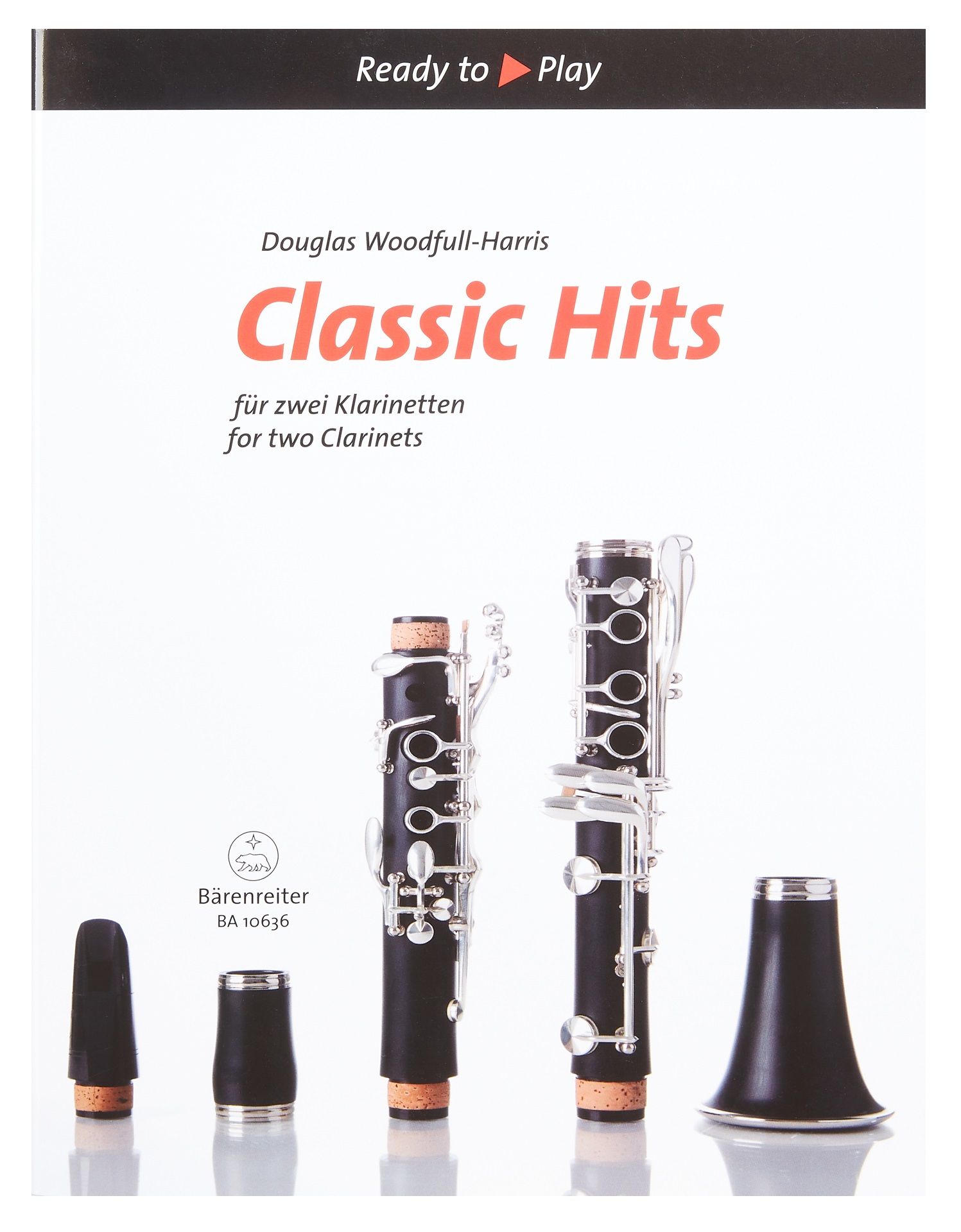 Fotografie Classic Hits für zwei Klarinetten/Classic Hits for two clarinets - Douglas Woodfull-Harris
