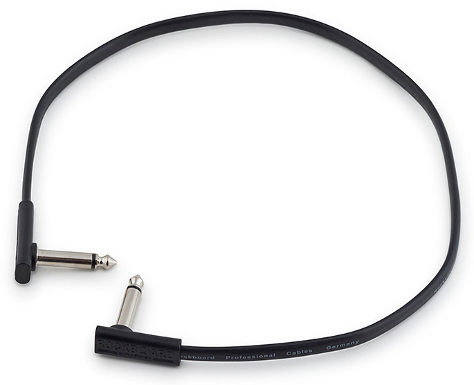 Fotografie RockBoard Flat Patch Cable Black 45 cm Rockboard