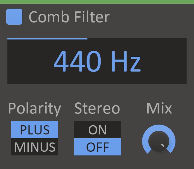 Kilohearts Comb Filter