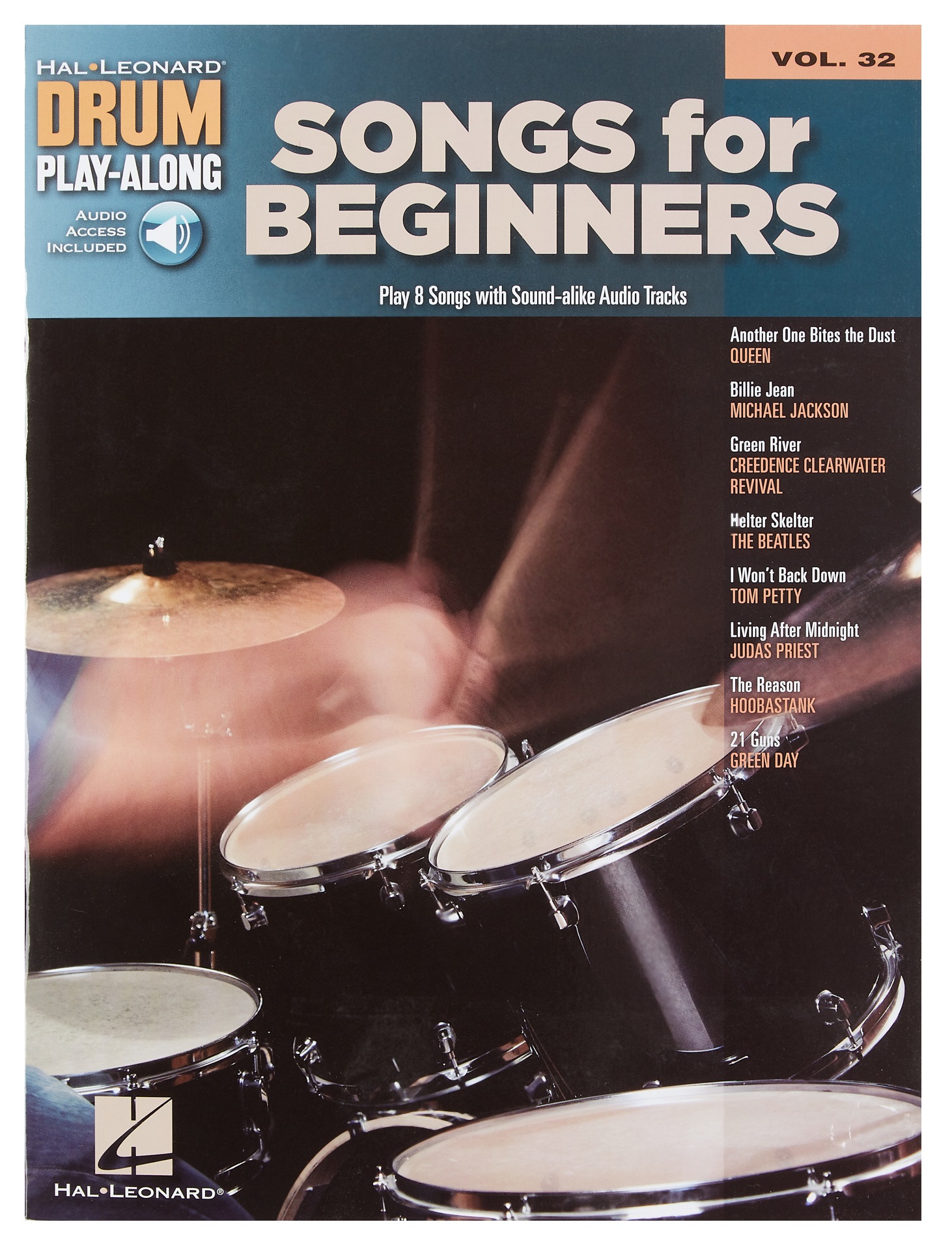 Fotografie Hal Leonard Songs for Beginners Drums