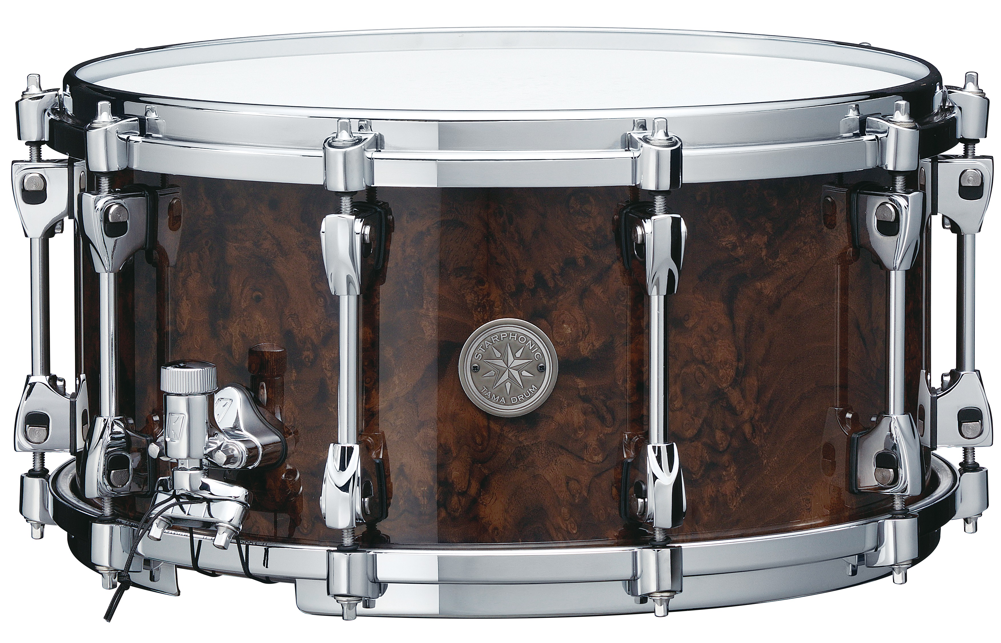 Fotografie Tama 14" x 7" Starphonic American Gloss Black Walnut Burl