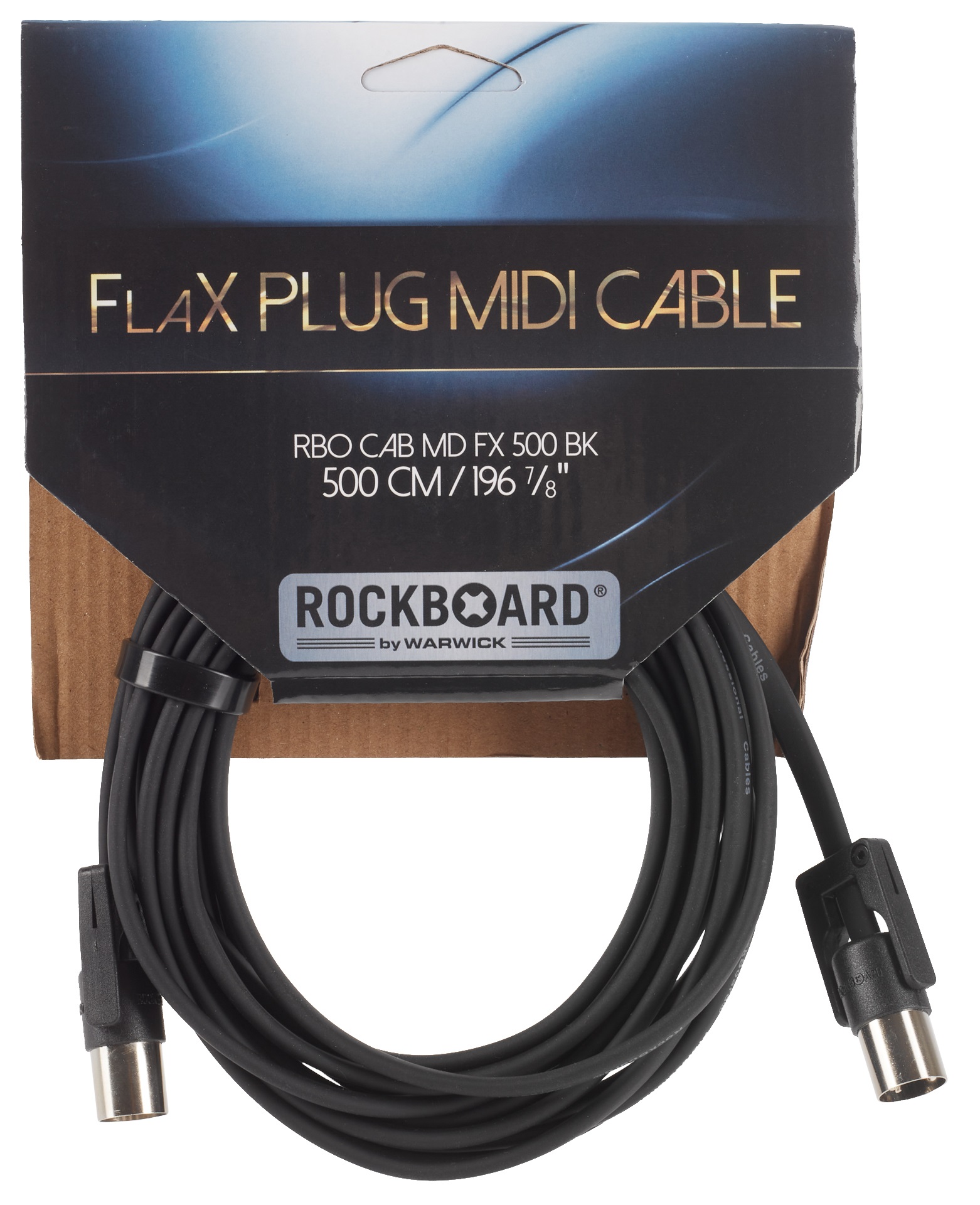 Fotografie RockBoard FlaX Plug MIDI Cable 500 cm Rockboard