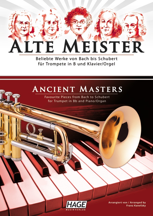 Fotografie MS Ancient masters for trumpet in Bb and piano/organ