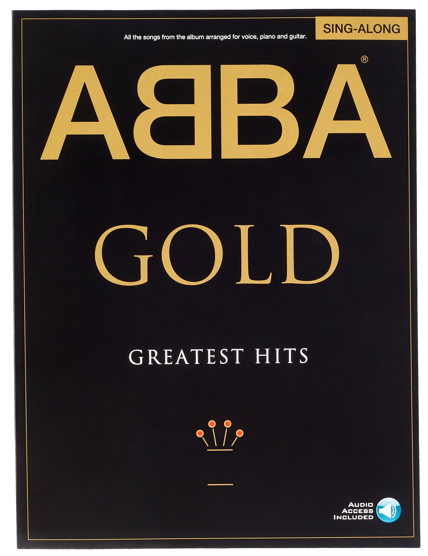 Fotografie MS ABBA: Gold - Greatest Hits Singalong PVG (Book and Audio Online)
