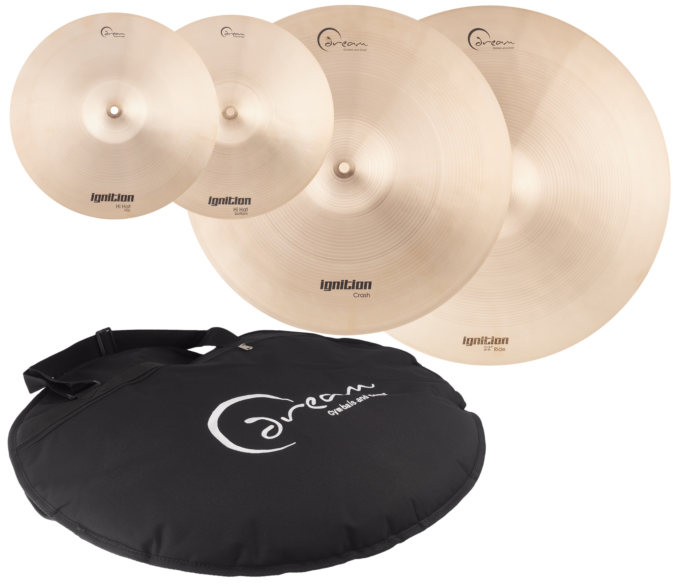 Dream Ignition Series 3 Piece Cymbal Pack - Large