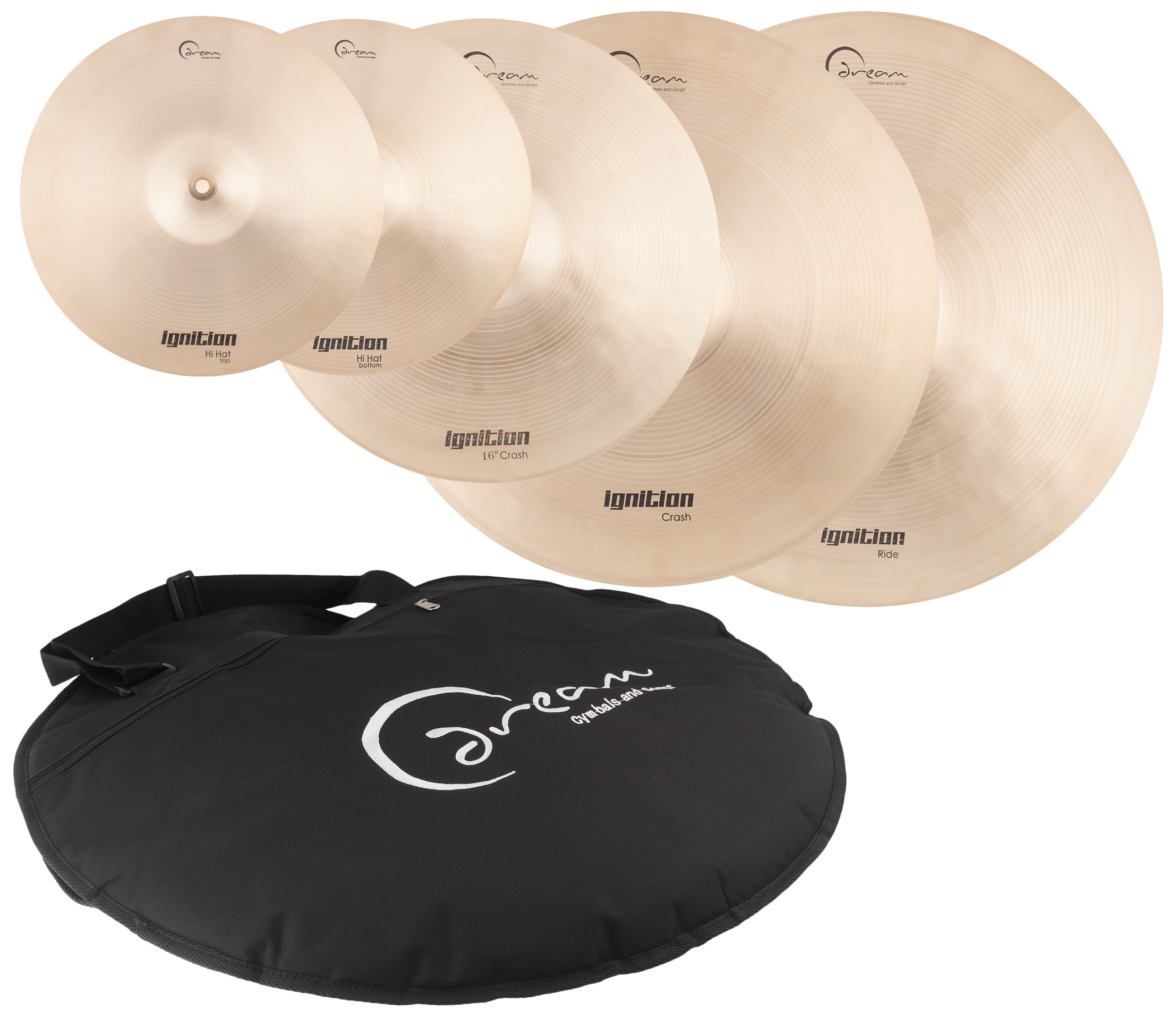 Dream Ignition Series 4 Piece Cymbal Pack