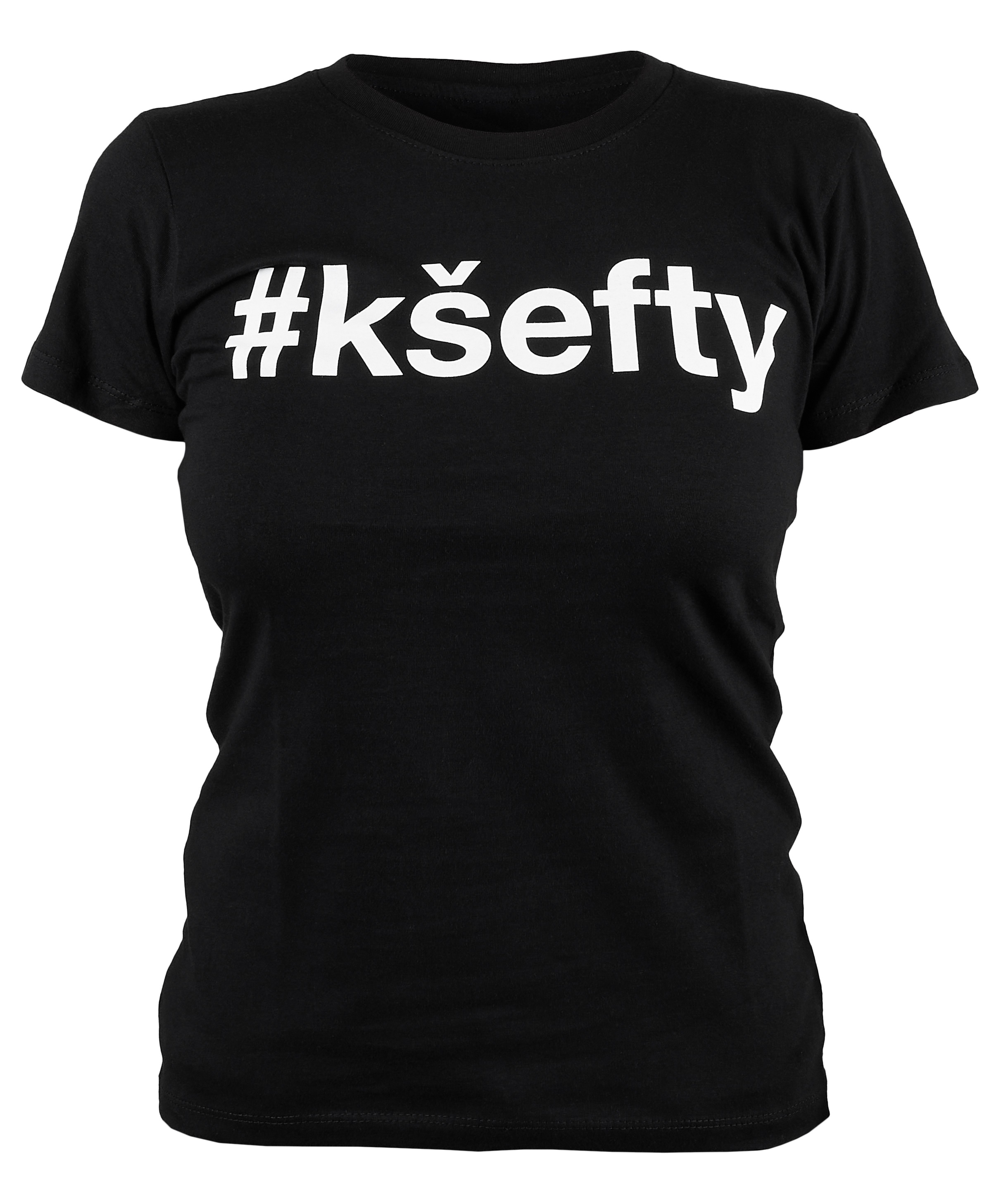 Kytary.cz Tričko #kšefty dámské černé L