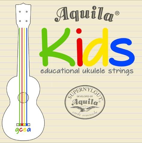 Fotografie Aquila 138U Kids Educational Ukulele Strings Pack