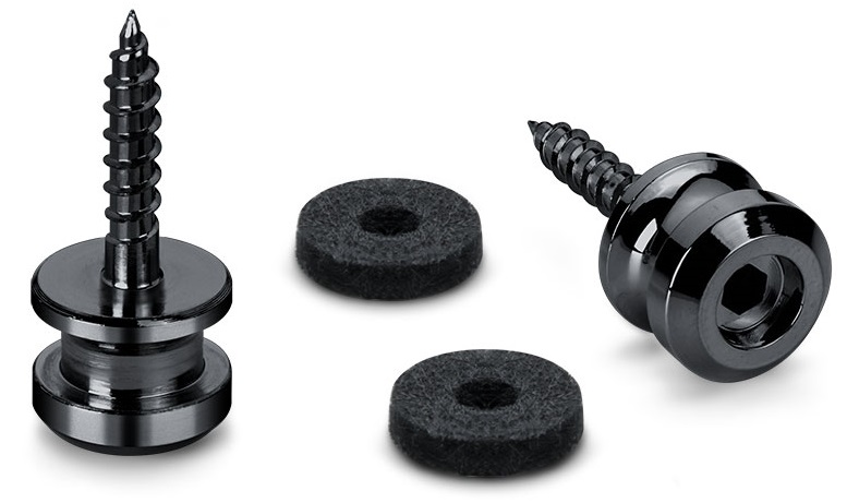 Schaller Buttons for S-Lock S Black Chrome