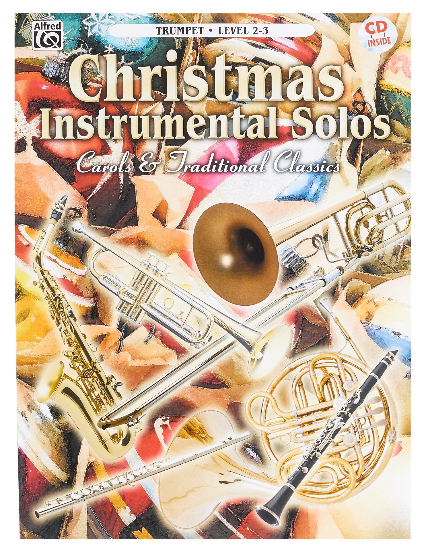 MS Christmas Solos for Trumpet Carols and Traditional Classics Book/CD