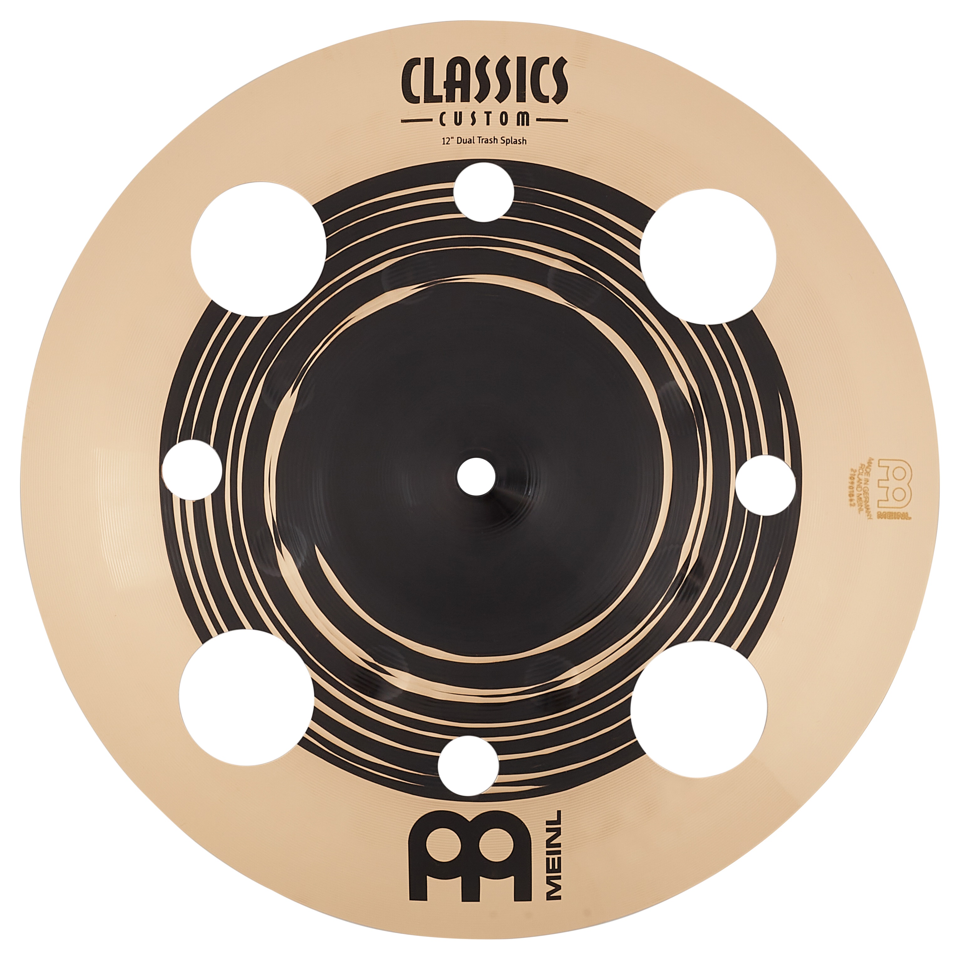 Meinl 12" Classics Custom Dual Trash Splash