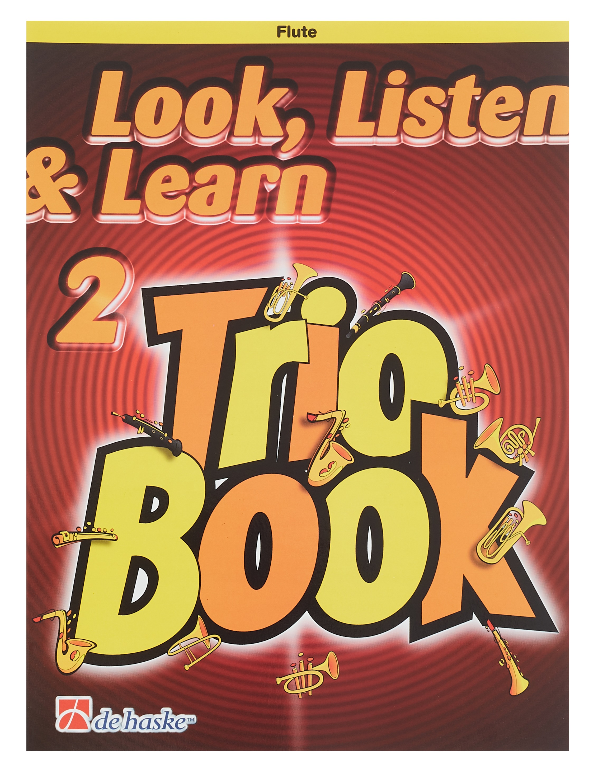 Fotografie MS Look, Listen & Learn 2 - Trio Book - flute
