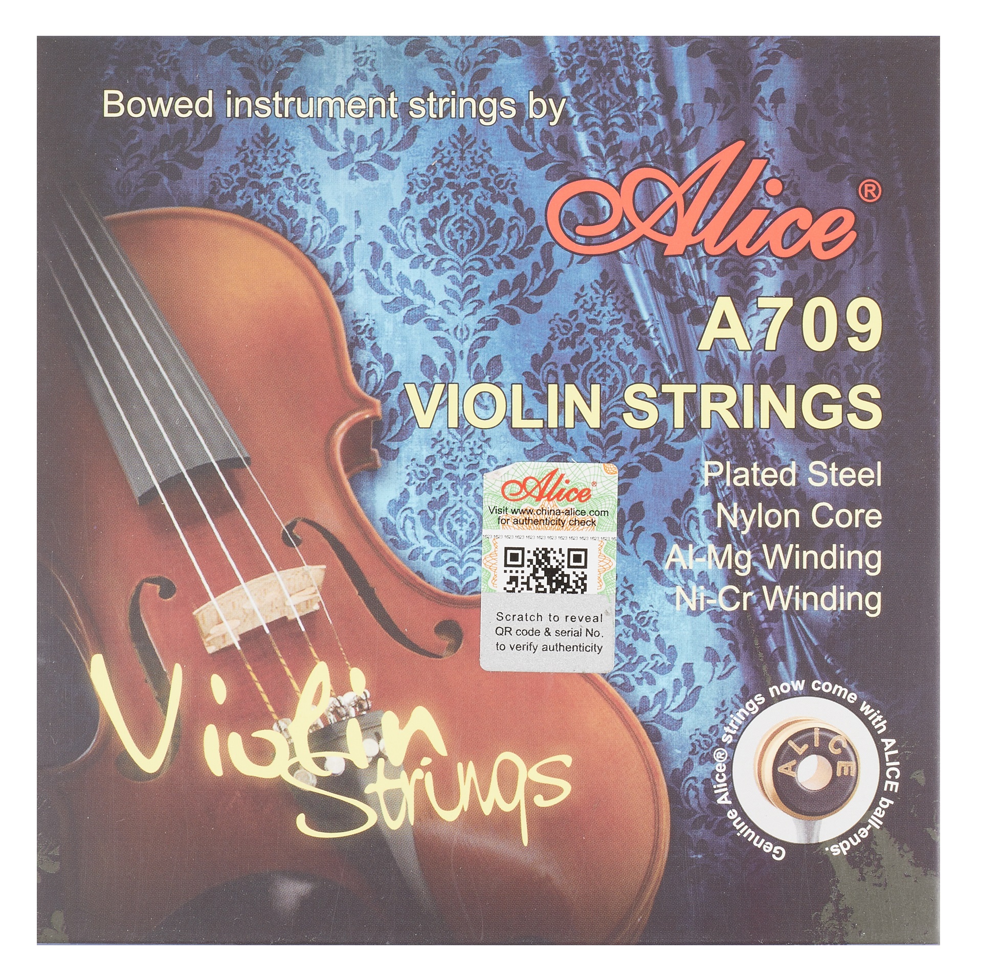 Fotografie Alice A709 Concert Violin String Set