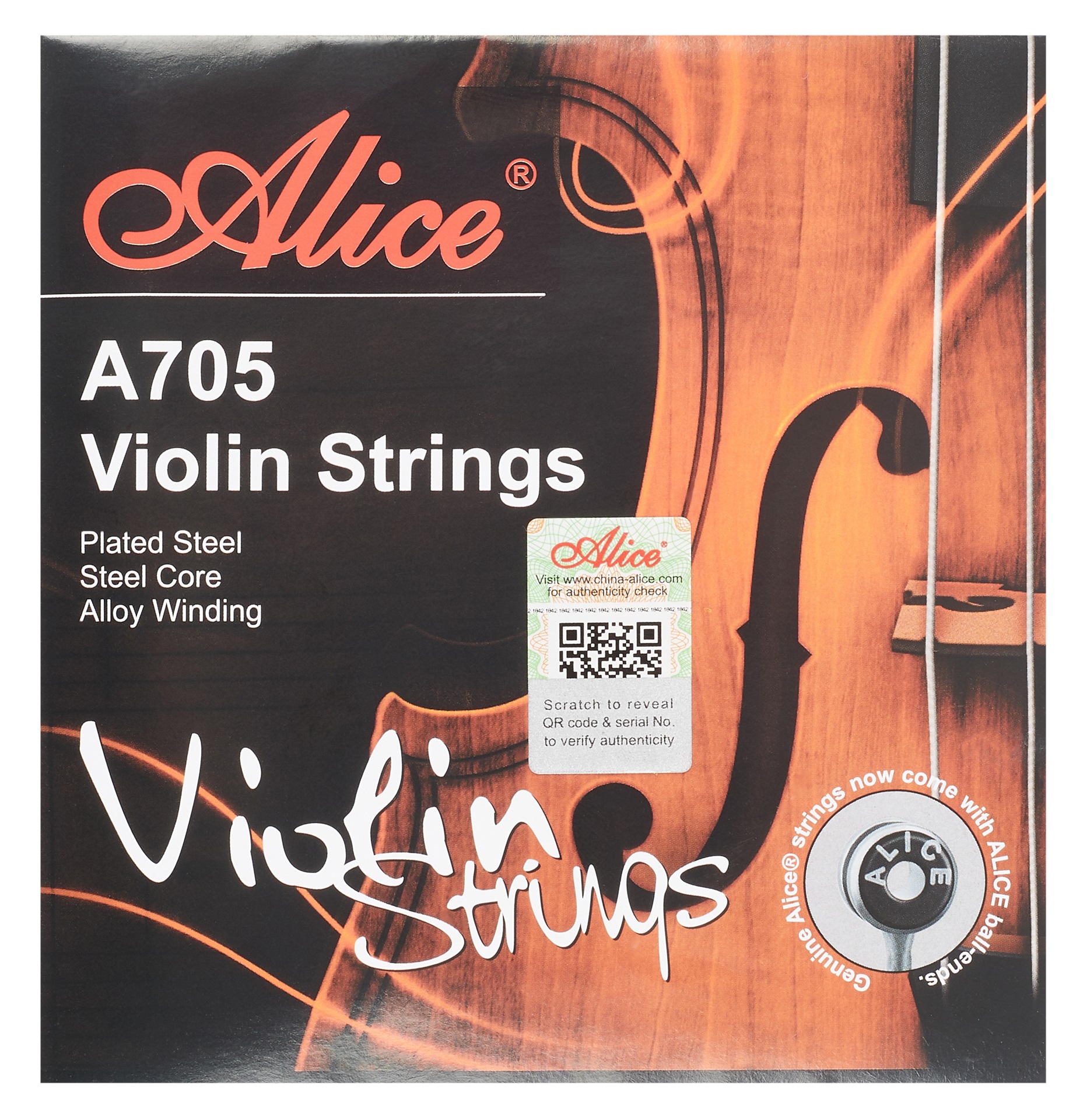 Fotografie Alice A705 Student Violin String Set