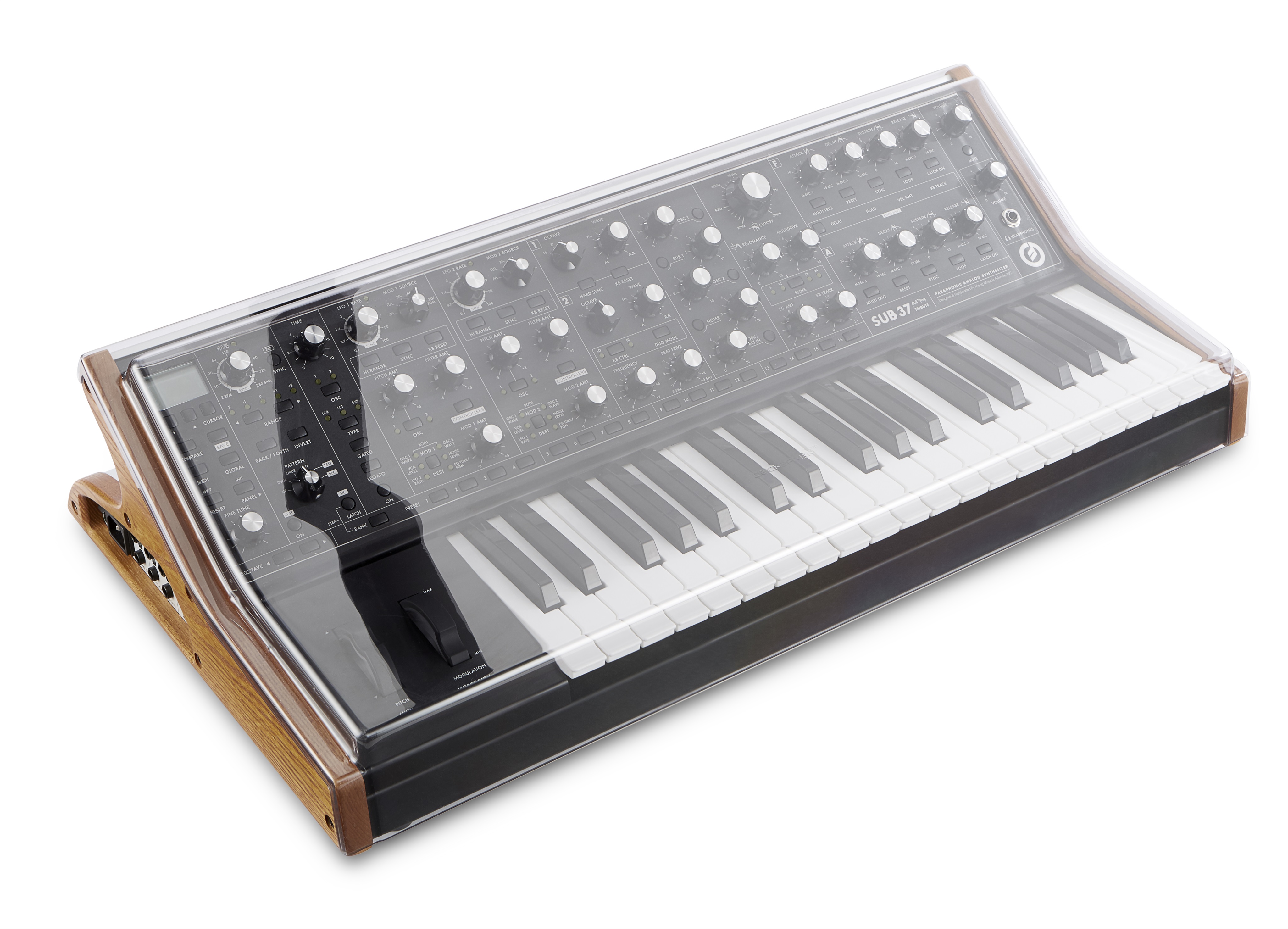 Fotografie Decksaver Moog Subsequent 37 cover