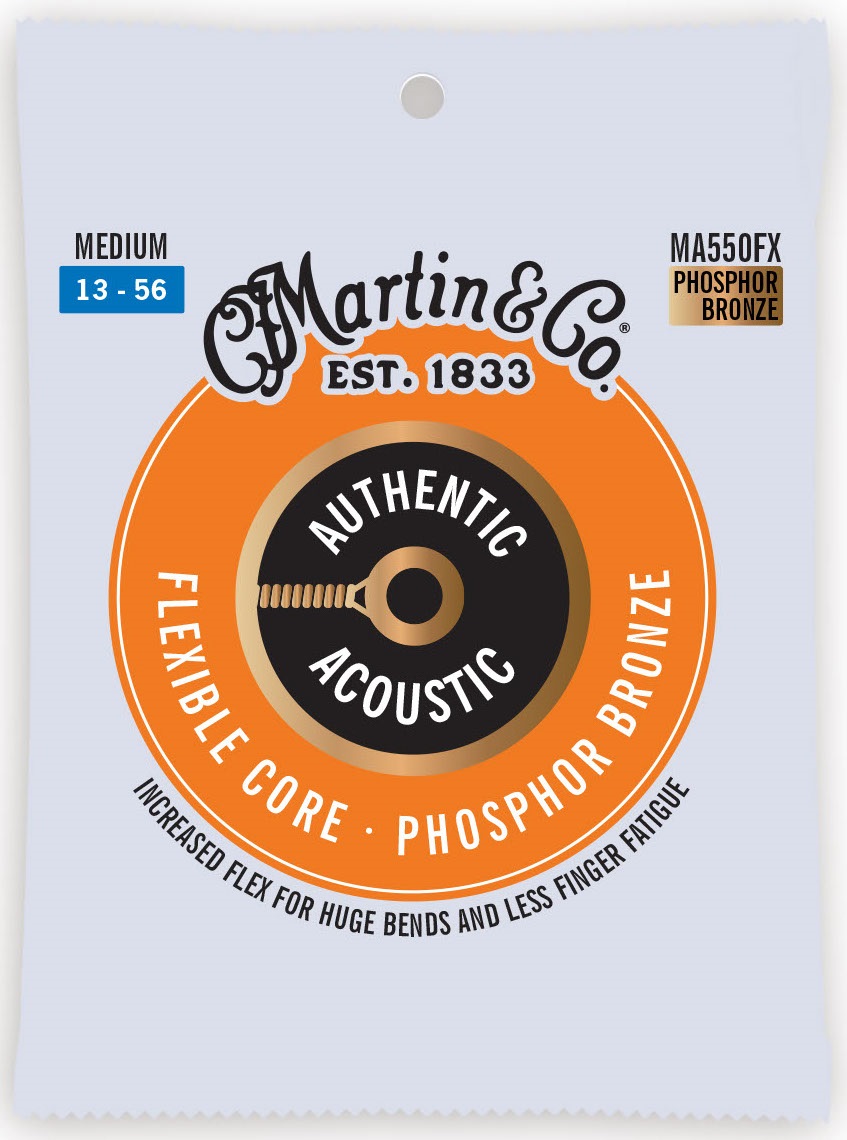 Martin Authentic Acoustic Flexible Core 92/8 Phosphor Bronze Medium
