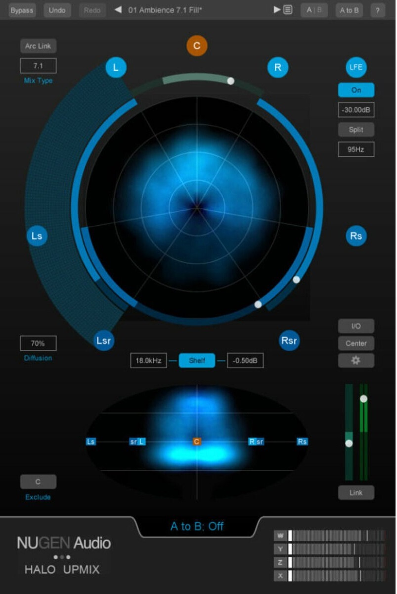 Nugen Audio Halo Upmix w 3D extension