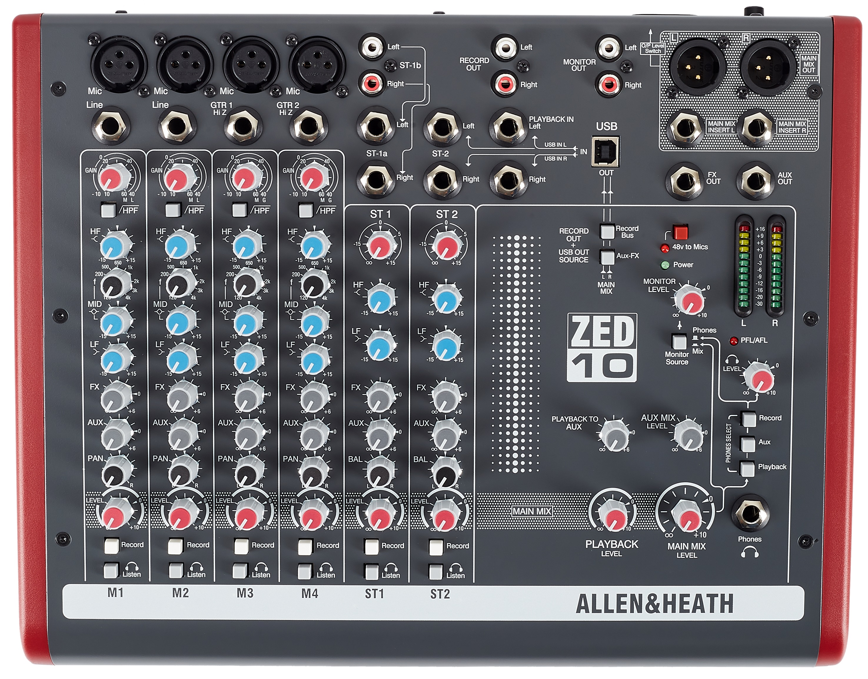 Fotografie Allen & Heath ZED-10 Allen & Heath