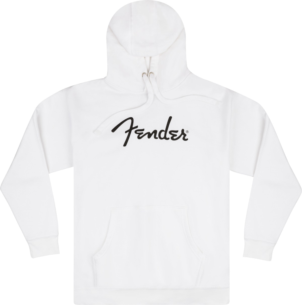 Fender Spaghetti Logo Hoodie, Olympic White, S