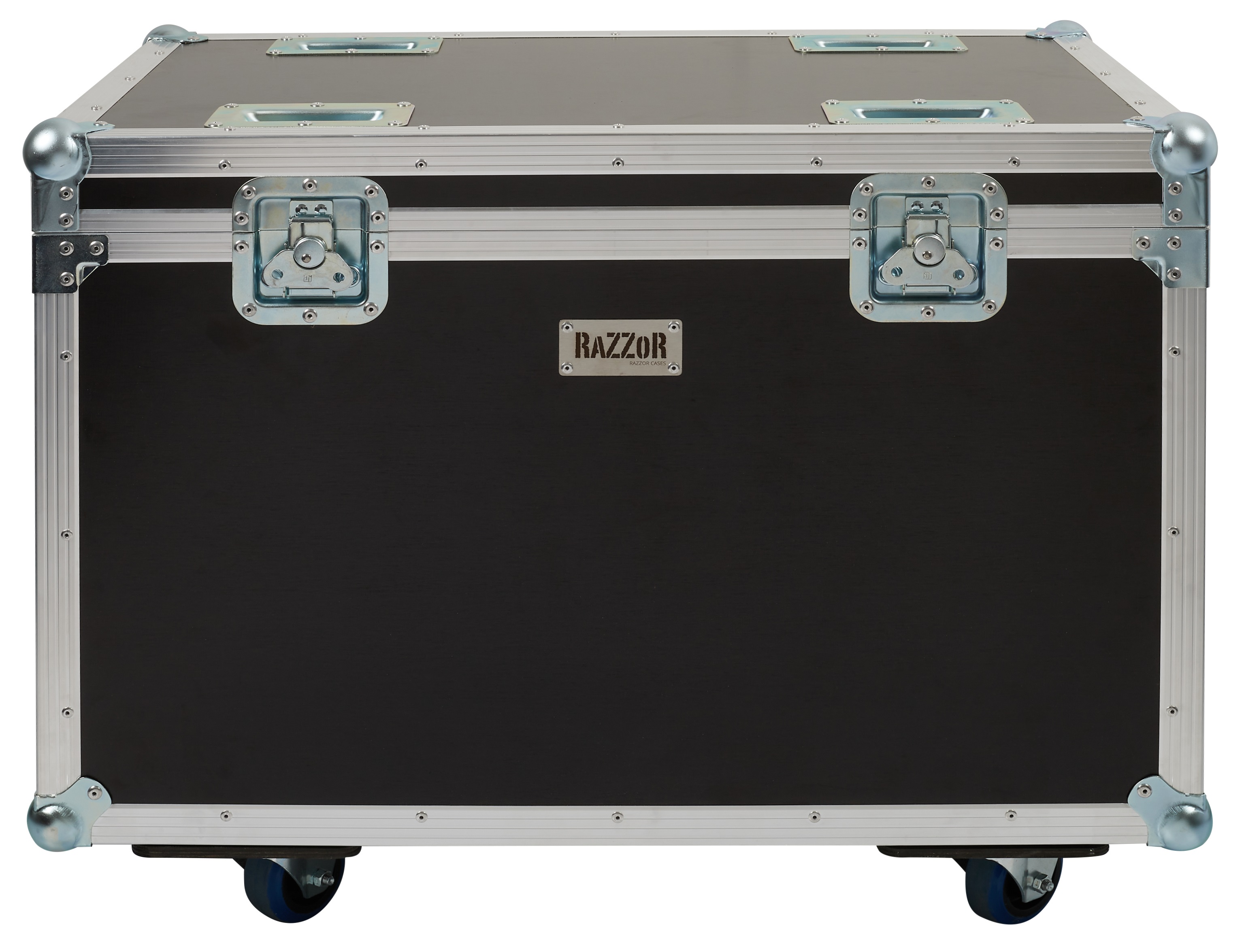 Razzor Cases 4x monitor 32" se stojany a s kolečky 9mm