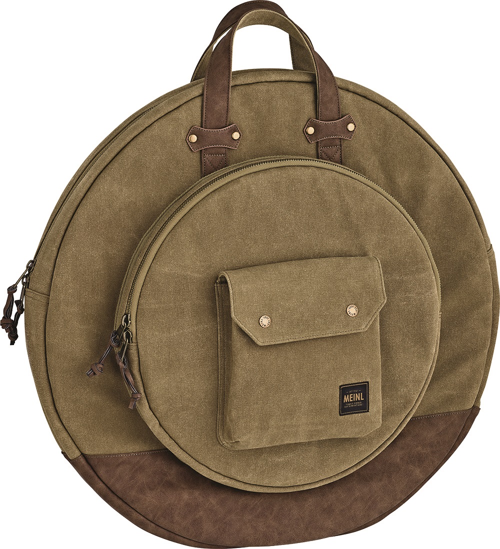 Meinl Waxed Canvas Vintage Khaki Cymbal Bag