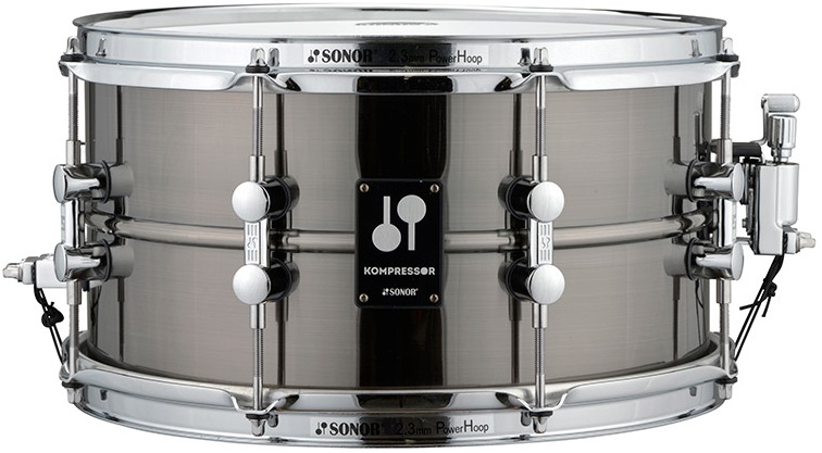 Fotografie Sonor 13" x 7" Kompressor Black Nickel Plated Brass