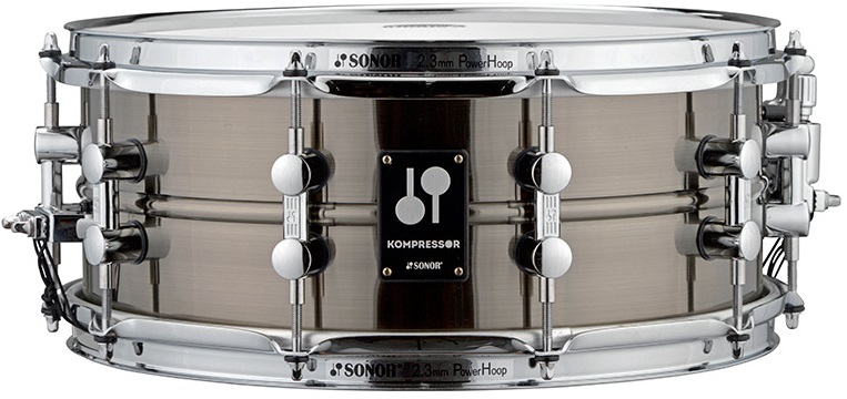 Fotografie Sonor 14" x 5.75" Kompressor Black Nickel Plated Brass