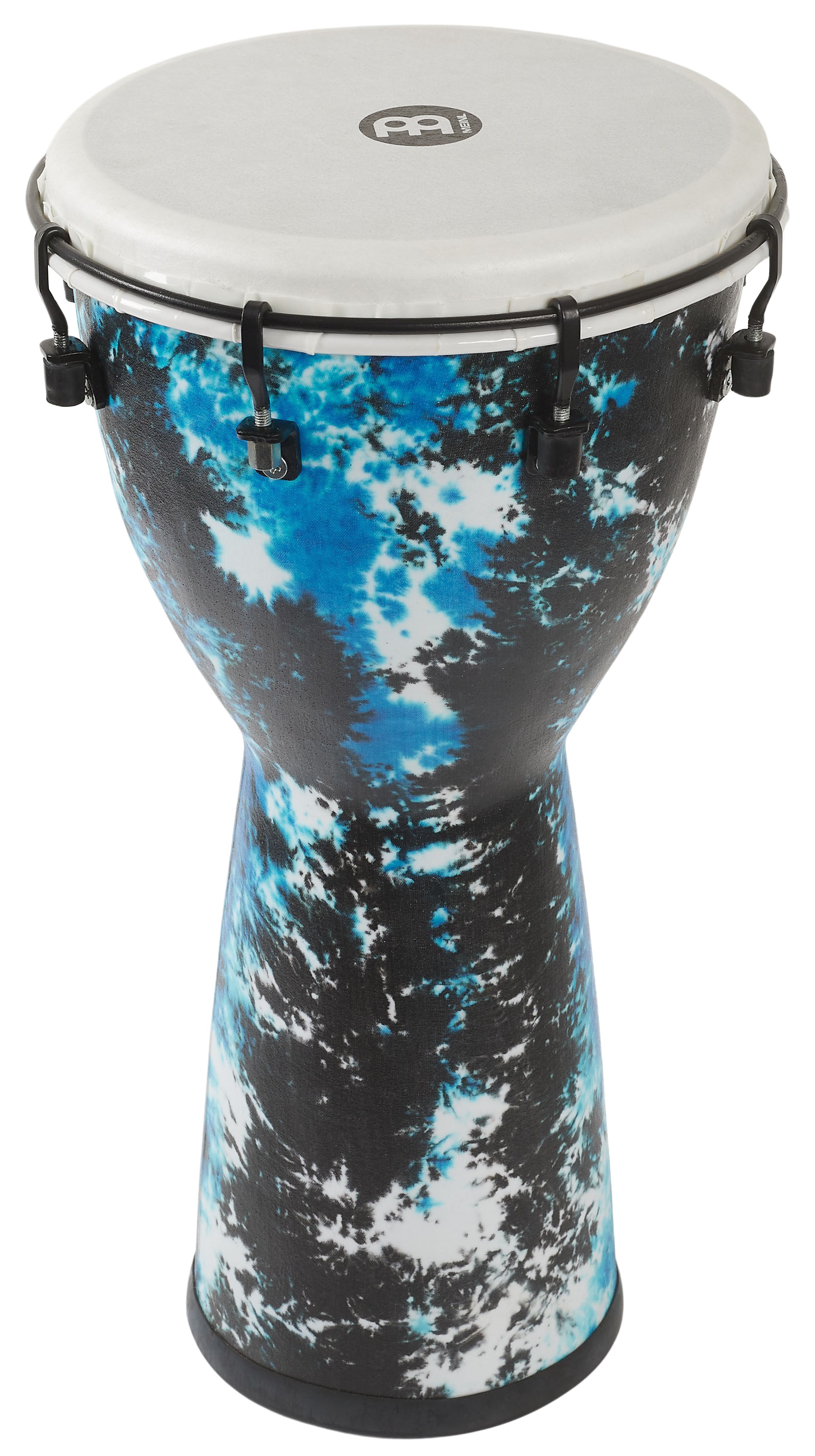 Meinl 10" Galactic Blue Tie Dye Synthetic Head Alpine Djembe