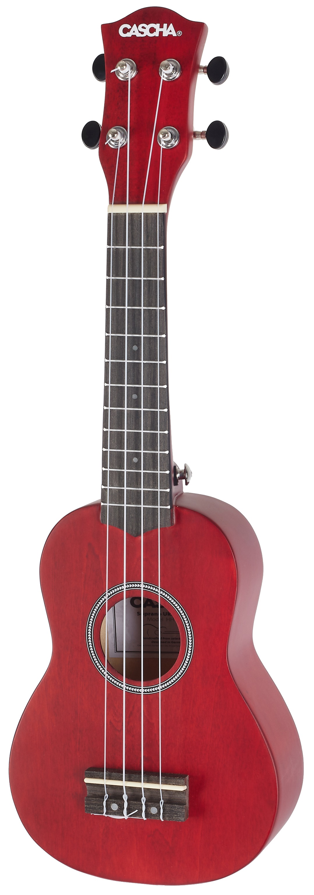 Fotografie Cascha HH 3970 Soprano Ukulele Bundle Red