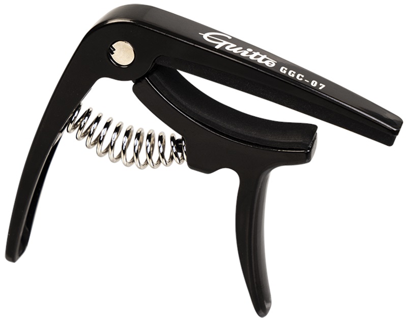 Fotografie Guitto GGC-07 Ukulele Capo Black