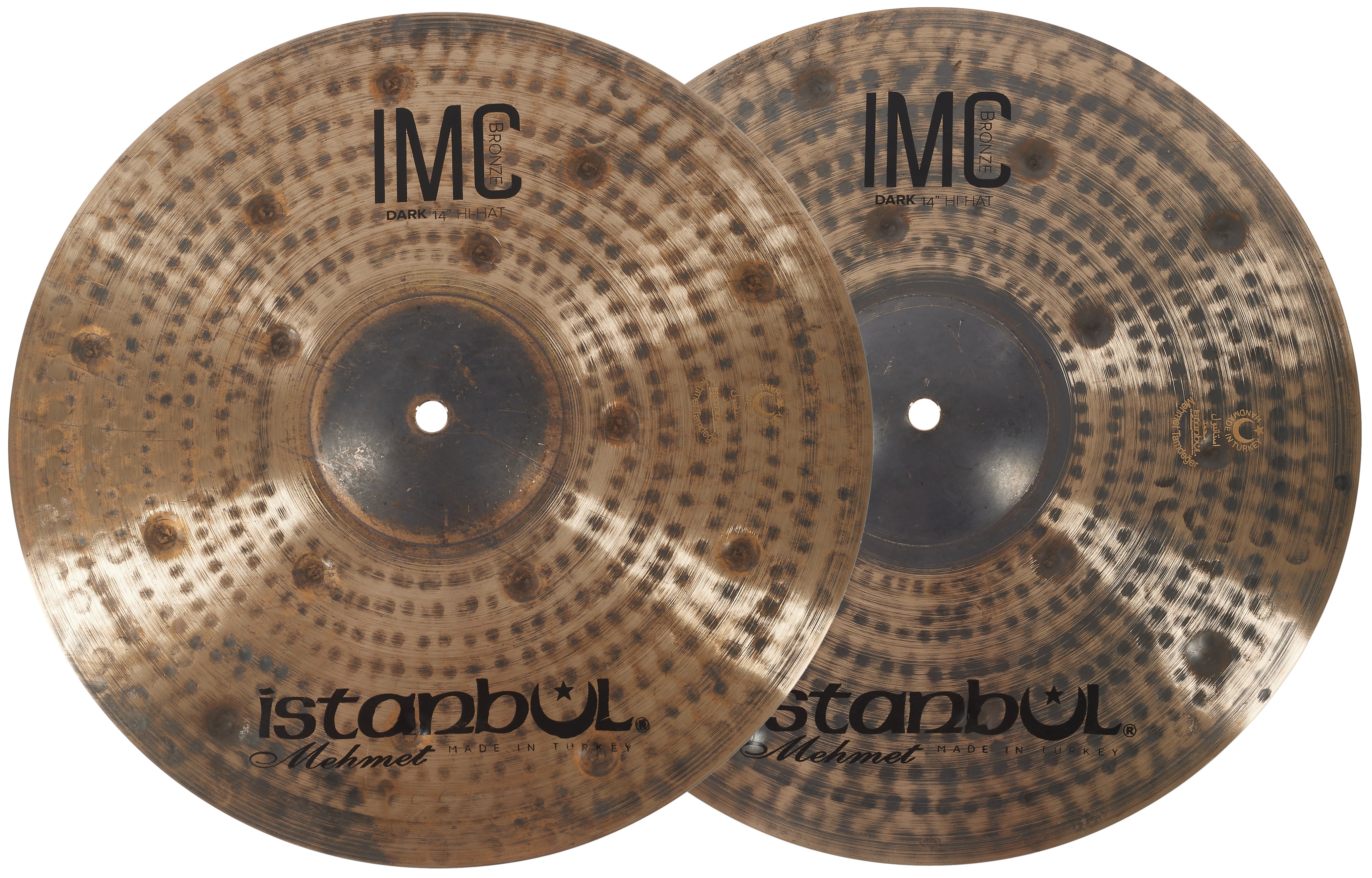 Fotografie Istanbul Mehmet 14" IMC Bronze Dark Hihat