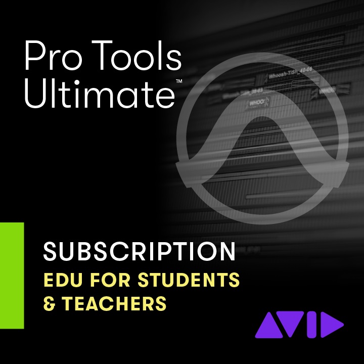 AVID Avid Pro Tools Ultimate Annual New Subscription for Students & Te