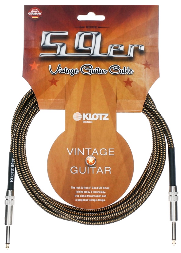 Fotografie Klotz Vintage 59er Guitar Cable VIN-0600