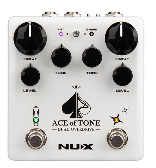 Fotografie Nux ACE OF TONE DUAL OVERDRIVE NDO-5